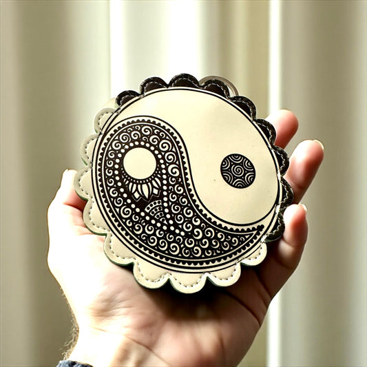 Porte-clés Ying Yang Mandala