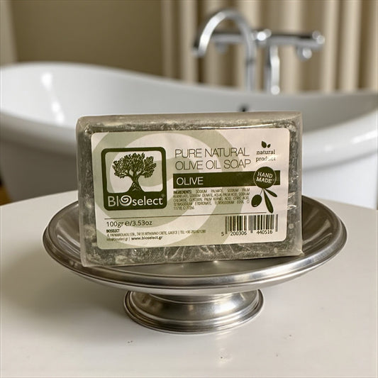 Savon naturel à l'huile d'olive Bioselect 100 g