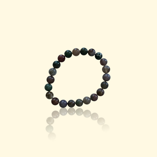 Bracelet Agate Mousse 8 mm