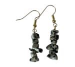 Boucles d’oreilles Jaspe Dalmatien