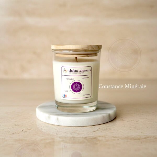 Bougie parfumée Chakra Sahasrara