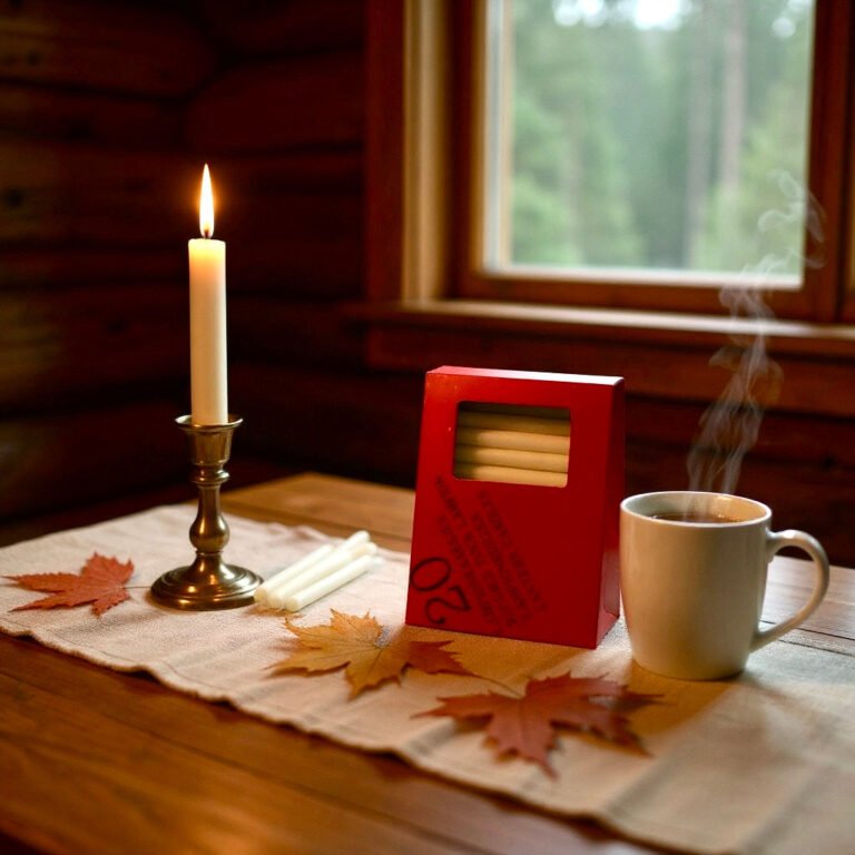 Bougie pour lampion - boîte de 20