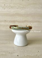 Bracelet artisanal en cuivre, laiton et bronze