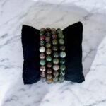 Bracelet Agate Mousse 8 mm