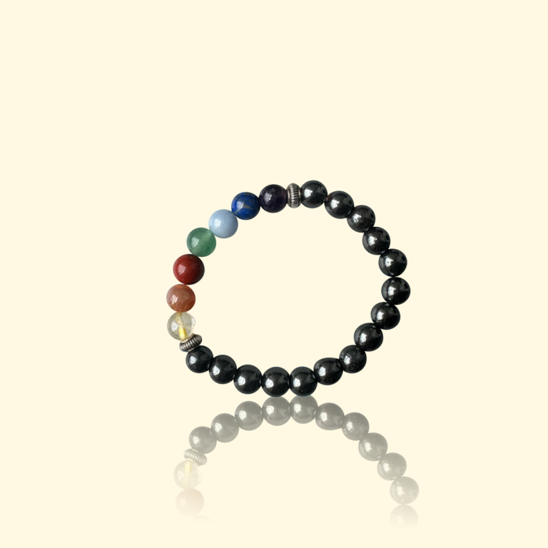 Bracelet Hématite 7 Chakras