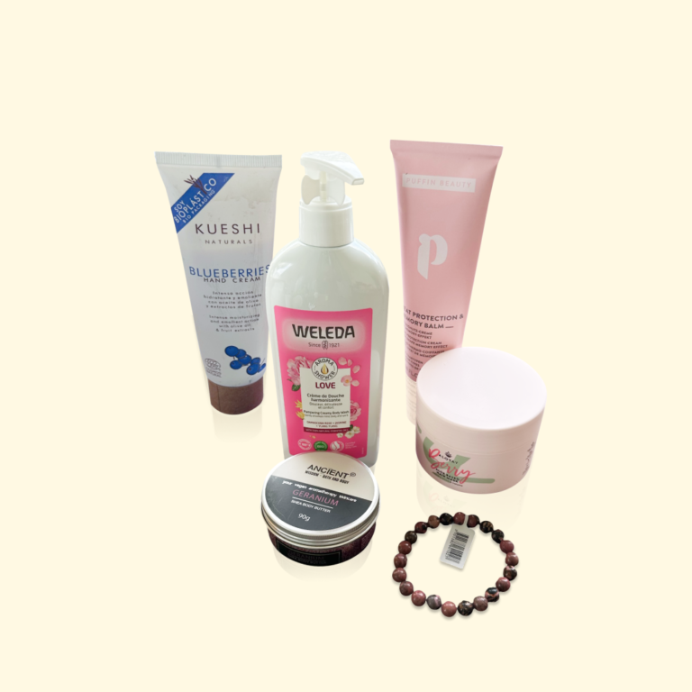 Coffret ZOE : Soin du Corps, des mains & des Cheveux