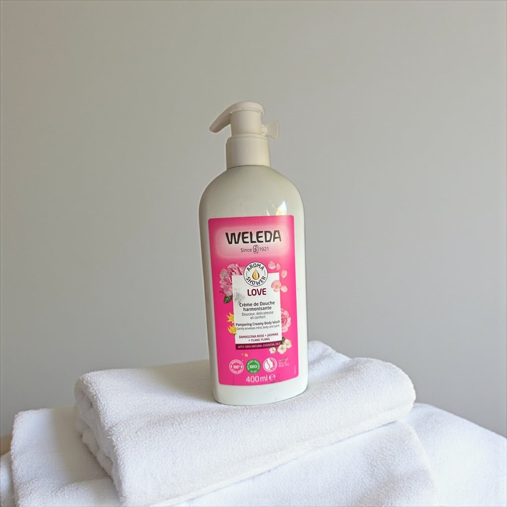 Crème de douche Weleda