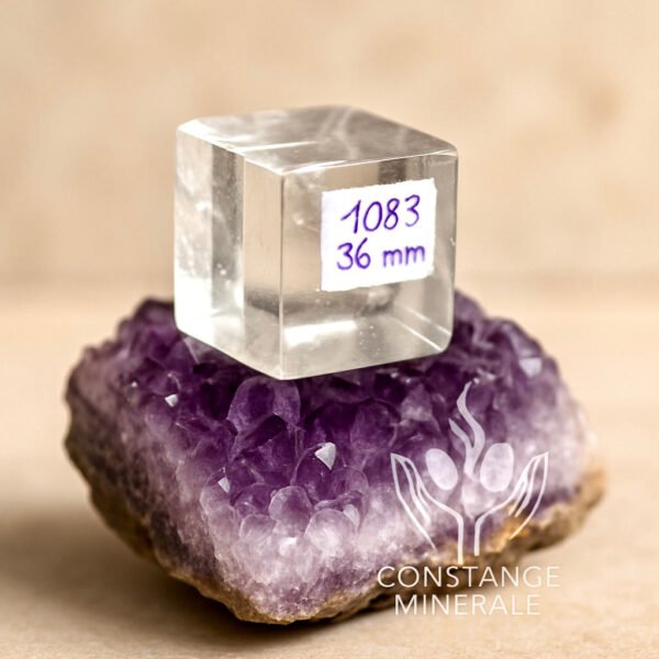 Cube en Cristal de Roche A