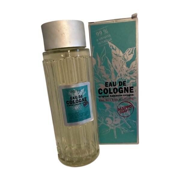 Eau de cologne Original hammam cologne 200 ml ALEPPO SOAP co