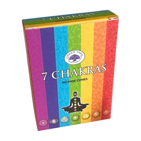 Encens spirituel en cônes Equilibre des 7 Chakras