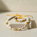 Bracelet en cauris naturels