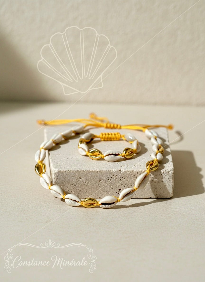 Ensemblecollier_braceletencauris.jpg Bracelet en cauris naturels