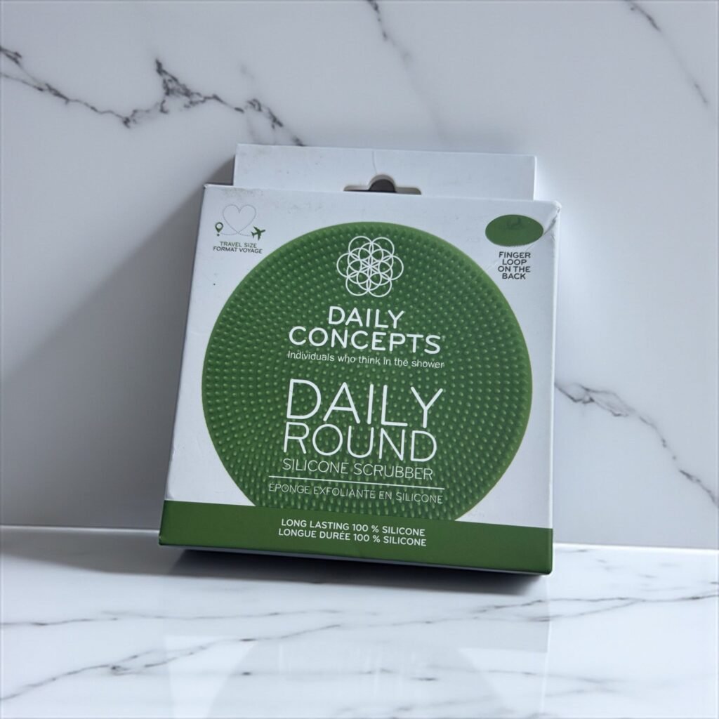 Éponge exfoliante silicone
