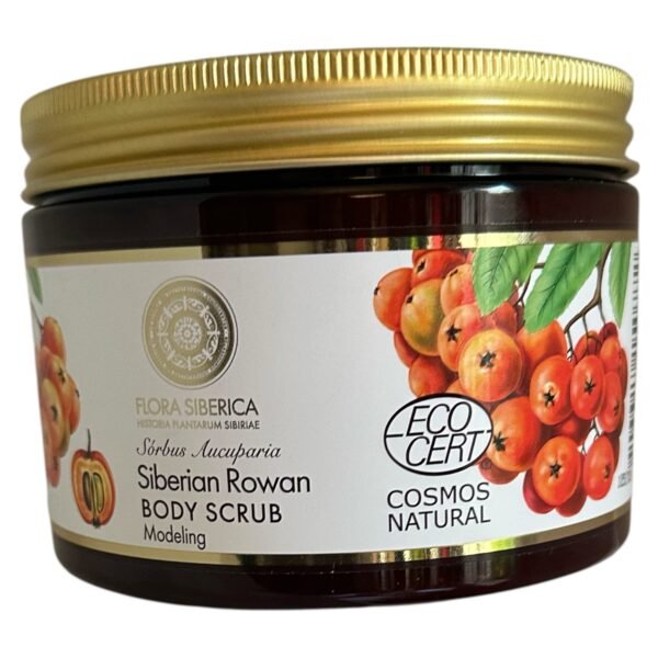 Gommage corps au sorbier de Sibérie 500 ml Flora SIBERICA