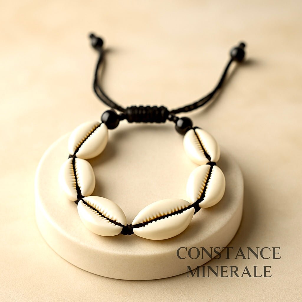 Bracelet en cauris traditionnels