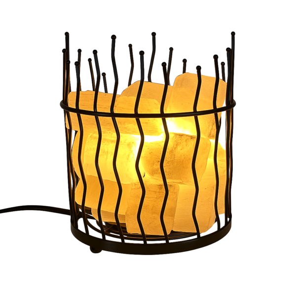 Lampe en Sélénite
