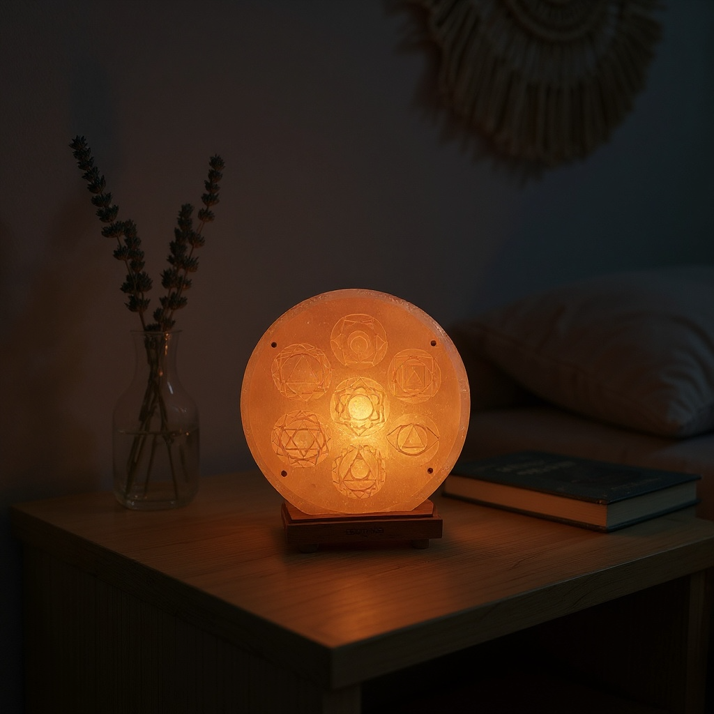 Lampe de sel 7 chakras