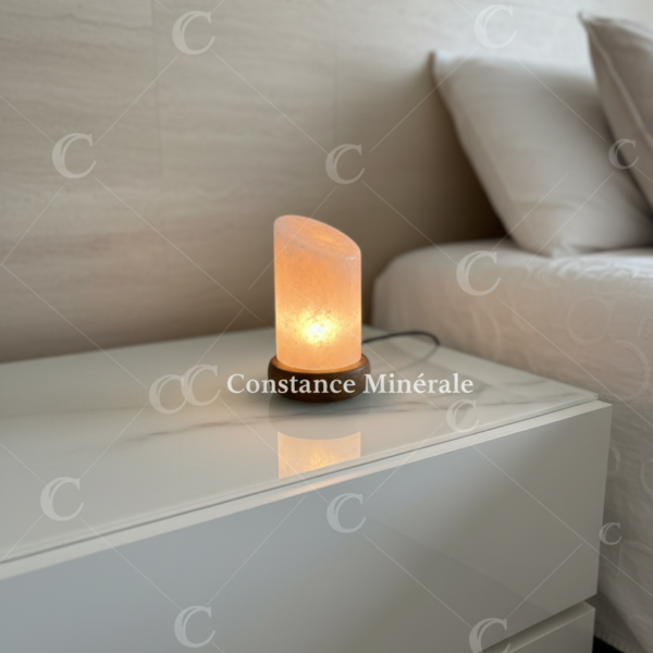 Lampe de Sel cylindrique