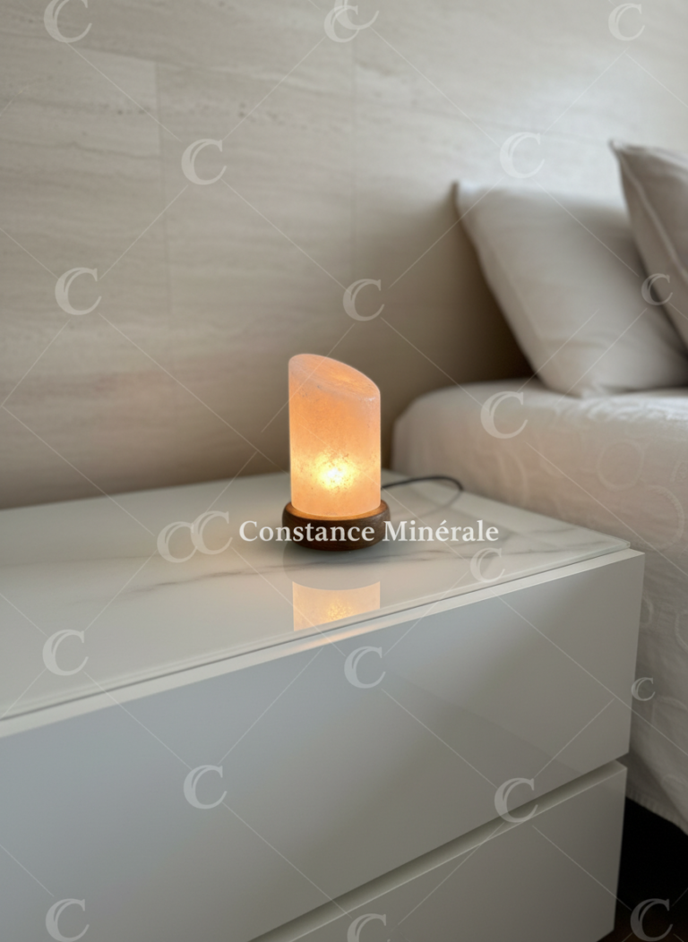 Lampe de Sel cylindrique