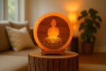 Lampe de sel Bouddha