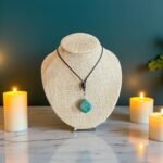 Pendentif Amazonite cordon