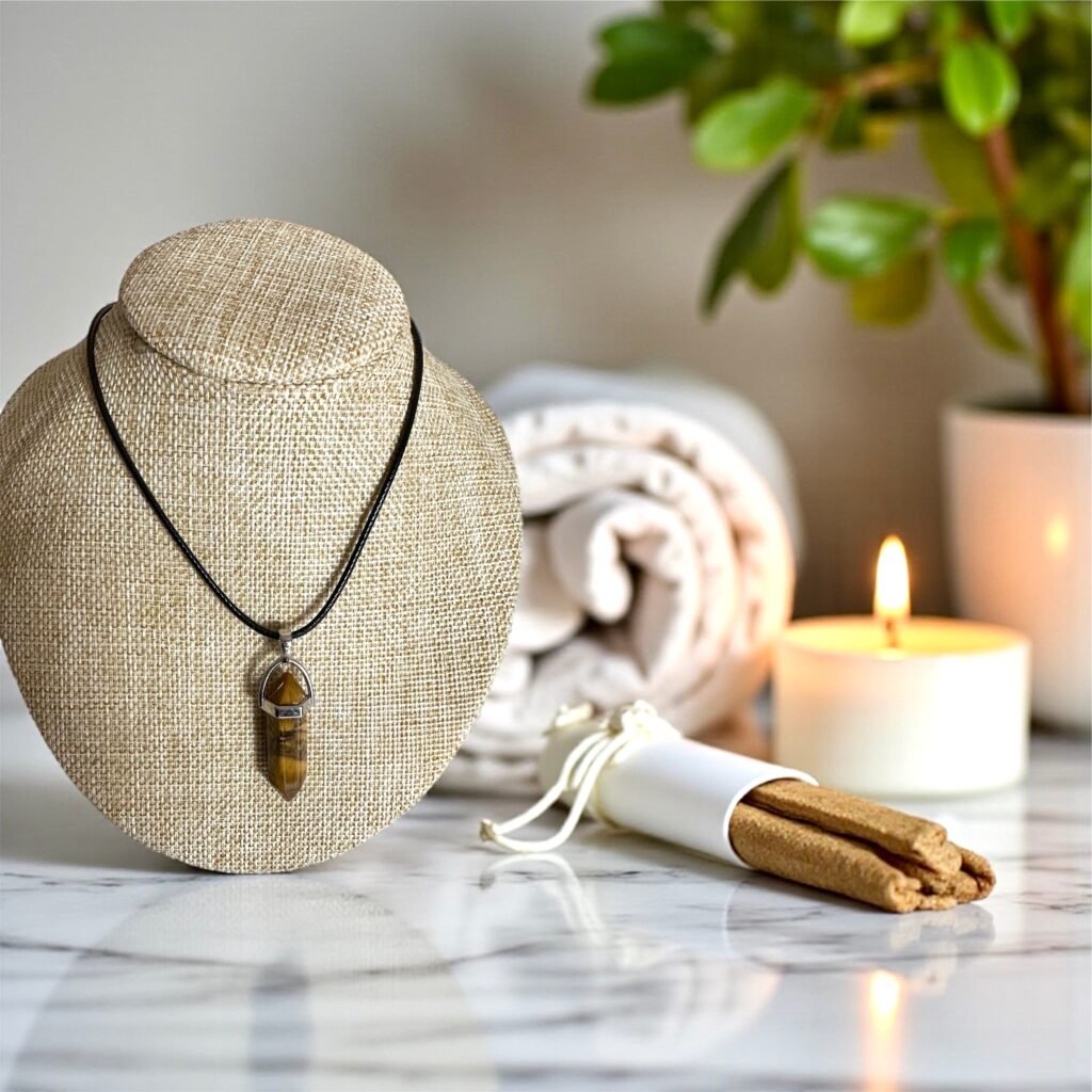 Pendentif Œil de TIgre