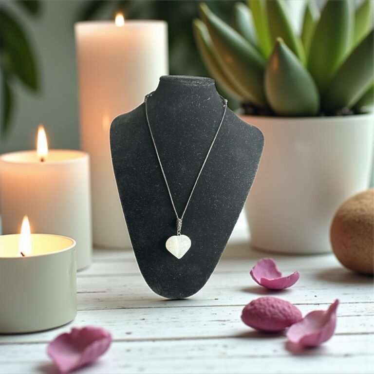 Pendentif en Sélénite