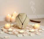 Pendentif Quartz Rose