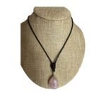 Pendentif Quartz Rose