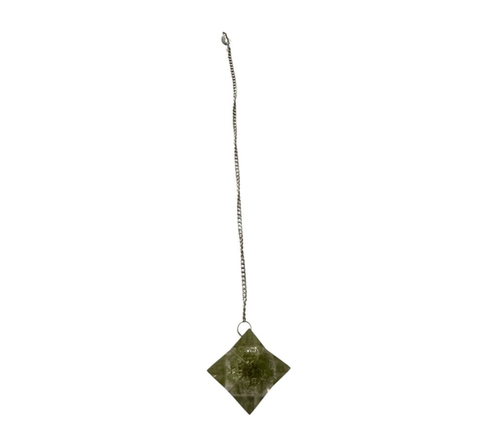 Pendule Merkaba en Péridot