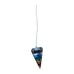 Pendule Divinatoire en Orgonite 7 Chakras