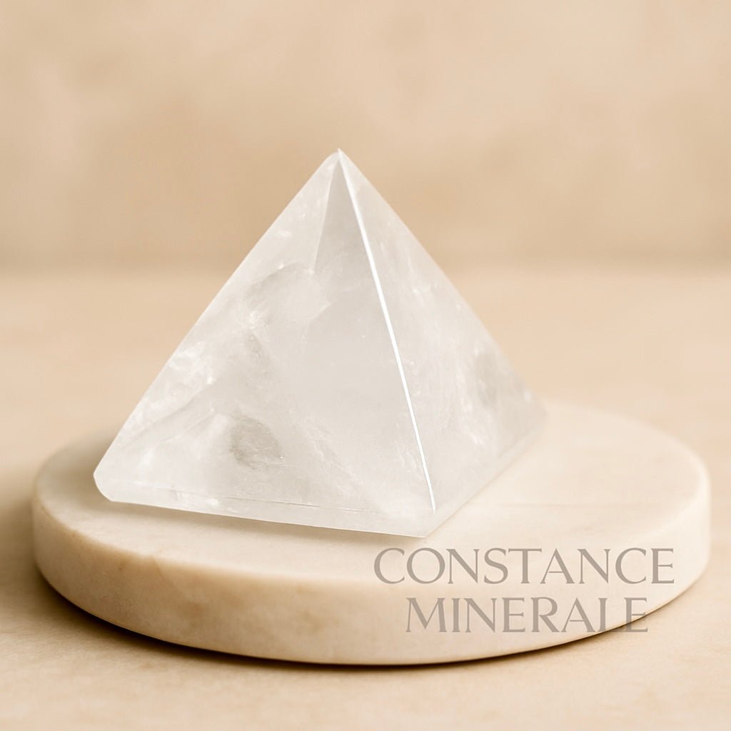 Pyramide en Cristal de Roche A