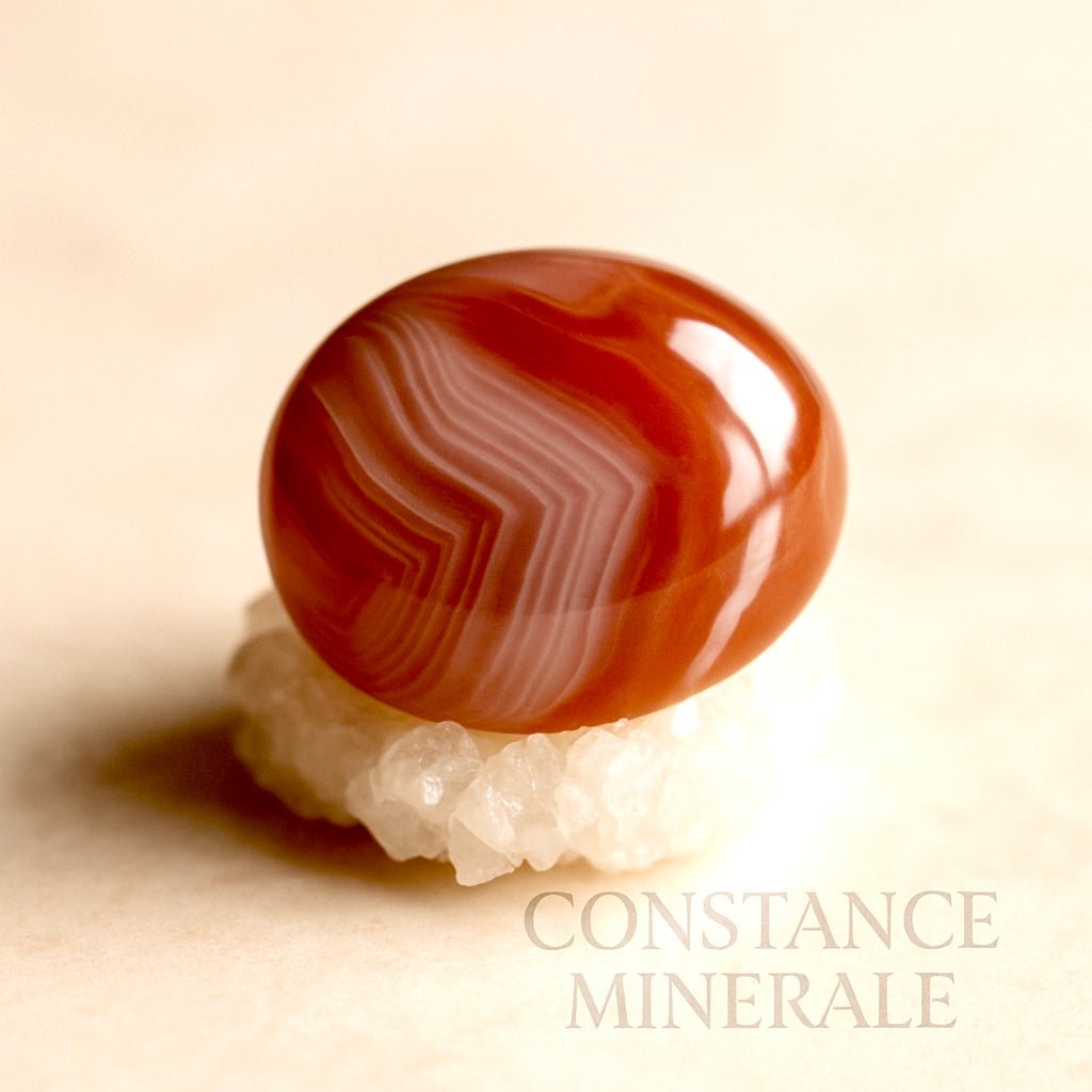 Pierre roulée Calcite Orange
