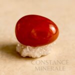 Pierre roulée en Calcite Orange