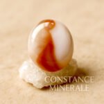 Pierre roulée en Calcite Orange