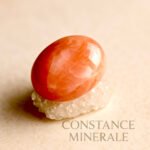 Pierre roulée en Calcite Orange