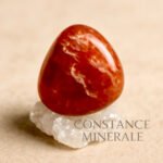 Pierre roulée en Calcite Orange