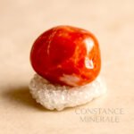 Pierre roulée en Calcite Orange