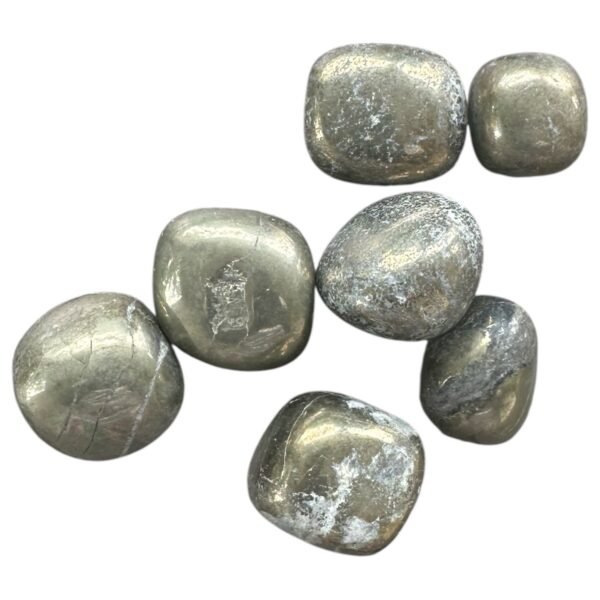 Pierre roulée Pyrite soleil