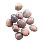 Pierre roulée Rhodonite