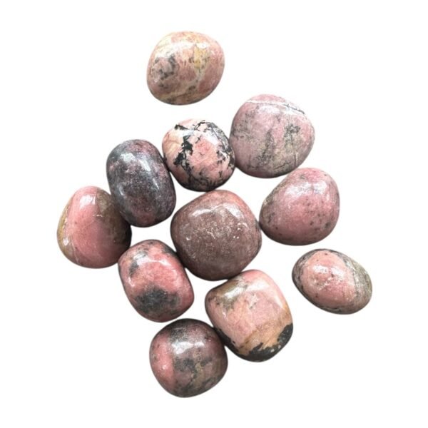 Pierre roulée Rhodonite