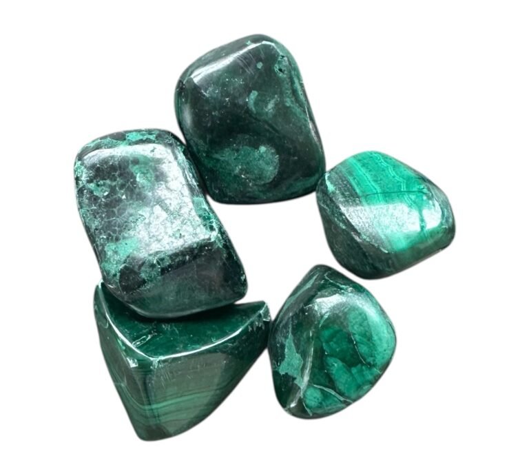 Pierre roulée Malachite