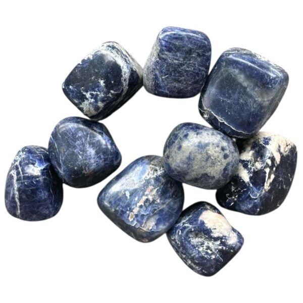 Pierre roulée Sodalite