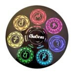 Porte-encens 7 chakras multicolore