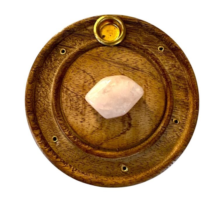 Porte-encens Quartz Rose