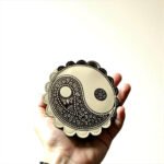 Porte-clés Ying Yang Mandala