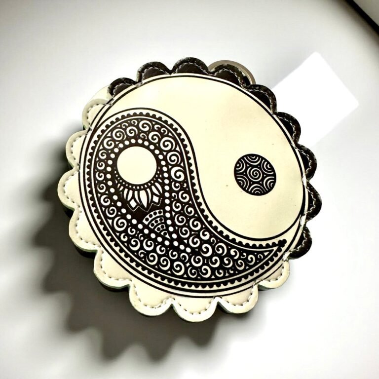 Porte-clés Ying Yang Mandala