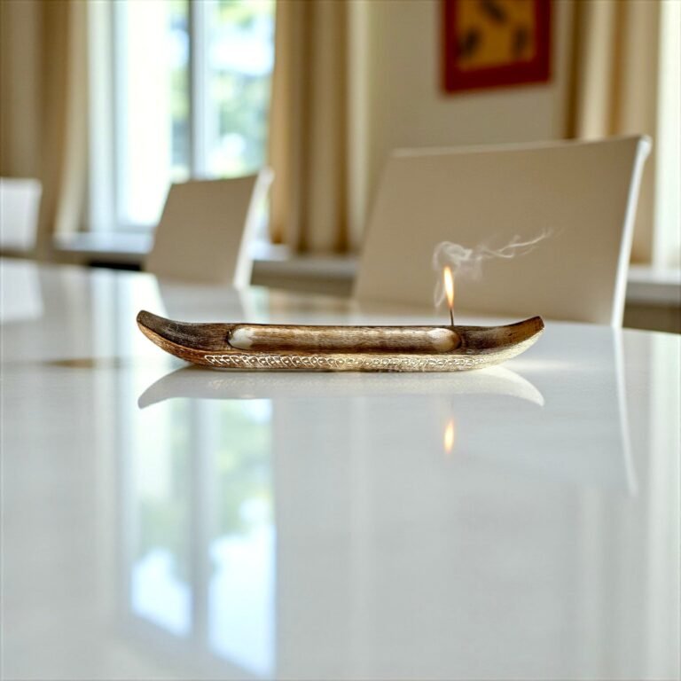 Porte-encens bateau