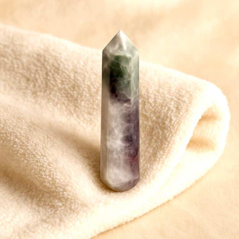Bâton de massage en Fluorite